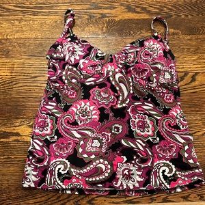 Lands End Swim Tankini Size 6